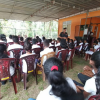 A training workshop for children's club members at Homagama Jalthara (2022)